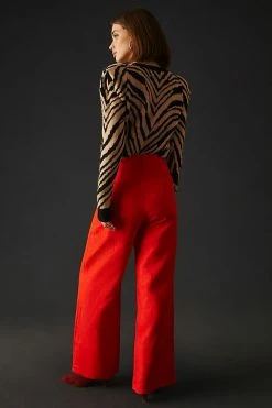 Flash Sale ⭐ SOVERE Elish Linen Pants RED ???? -PAIGE-shop unnamed file 1628
