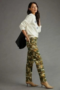 Budget ???? Pilcro The Wanderer Sequined Low-Rise Pants GREEN MOTIF ???? 5 Budget ???? Pilcro The Wanderer Sequined Low-Rise Pants GREEN MOTIF ???? -PAIGE-shop unnamed file 1634