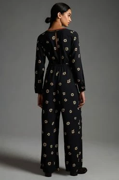 Buy ???? Farm Rio Long-Sleeve Cutout Jumpsuit BLUE MOTIF ???? -PAIGE-shop unnamed file 1669