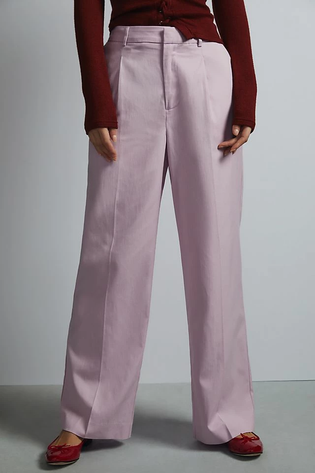 Scotch & Soda Low-Rise Wide-Leg Trousers Cheapest ???? Scotch & Soda Low-Rise Wide-Leg Trousers LAVENDER ❤️ -PAIGE-shop unnamed file 1688