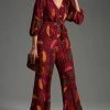 New ???? Farm Rio Wrap Jumpsuit RED ????