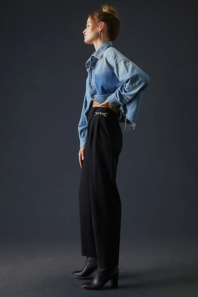 Top 10 🎉 Exquise Straight-Leg Trousers BLACK 💯 3 Top 10 🎉 Exquise Straight-Leg Trousers BLACK 💯