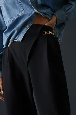 Top 10 🎉 Exquise Straight-Leg Trousers BLACK 💯 10 Top 10 🎉 Exquise Straight-Leg Trousers BLACK 💯 -PAIGE-shop unnamed file 1795