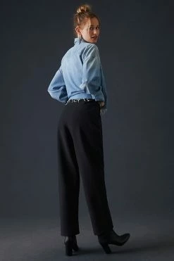 Top 10 🎉 Exquise Straight-Leg Trousers BLACK 💯 11 Top 10 🎉 Exquise Straight-Leg Trousers BLACK 💯 -PAIGE-shop unnamed file 1796