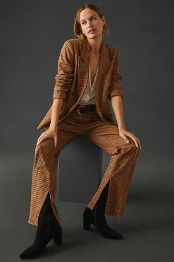 Best reviews of 😉 Essentiel Antwerp Plaid Trousers NEUTRAL MOTIF 👏 -PAIGE-shop unnamed file 1807