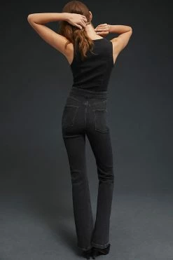 Promo ???? Pilcro Buttondown Jumpsuit ONYX WASH ⭐ -PAIGE-shop unnamed file 1852