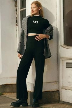 Cheapest ???? Year Of Ours Sweater Pants BLACK ✔️