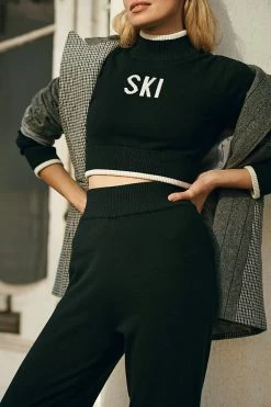 Cheapest ???? Year Of Ours Sweater Pants BLACK ✔️ -PAIGE-shop unnamed file 1861