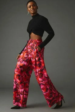 Buy ???? Essentiel Antwerp Croatia Pants RED MOTIF ???? -PAIGE-shop unnamed file 1870