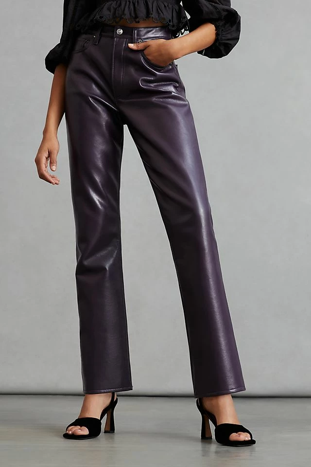 AGOLDE Recycled Leather Pants New ???? AGOLDE Recycled Leather Pants DARK PURPLE ???? -PAIGE-shop unnamed file 1883