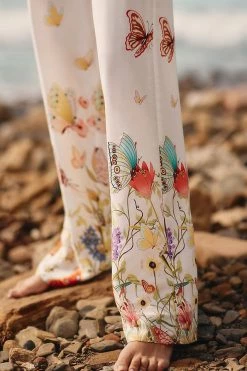 Top 10 ???? My Beachy Side X Emily In Paris Mimosa Wide-Leg Pants WHITE ???? -PAIGE-shop unnamed file 1905