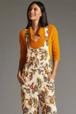 Best Pirce ???? L.F.Markey Bryson Dungarees RED MOTIF ???? -PAIGE-shop unnamed file 1946