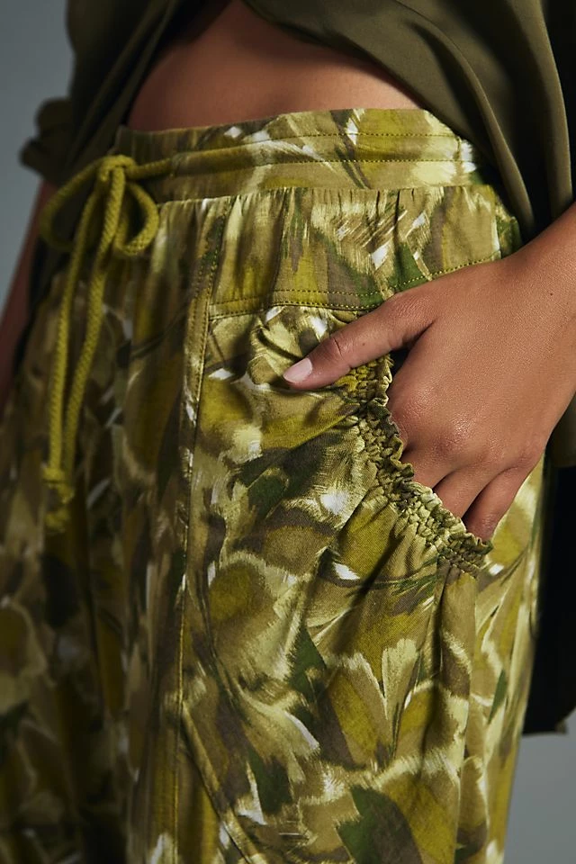 Daily Practice by Anthropologie Arid Crop Pants New ???? Daily Practice By Anthropologie Arid Crop Pants GREEN MOTIF ???? -PAIGE-shop unnamed file 20