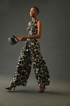 Wholesale ???? Hope For Flowers By Tracy Reese Cutout Jumpsuit BLACK & WHITE ???? -PAIGE-shop unnamed file 2007