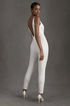 Buy ???? Halston Mariah Sequin Jumpsuit IVORY ???? -PAIGE-shop unnamed file 2020