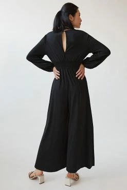 Brand new ❤️ Hutch Wide-Leg V-Neck Jumpsuit BLACK ???? -PAIGE-shop unnamed file 2031