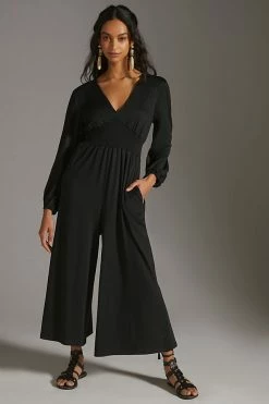 Brand new ❤️ Hutch Wide-Leg V-Neck Jumpsuit BLACK ???? -PAIGE-shop unnamed file 2032