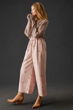 Best Sale ✨ Meadows Tupelo Trousers PINK COMBO ???? -PAIGE-shop unnamed file 2042