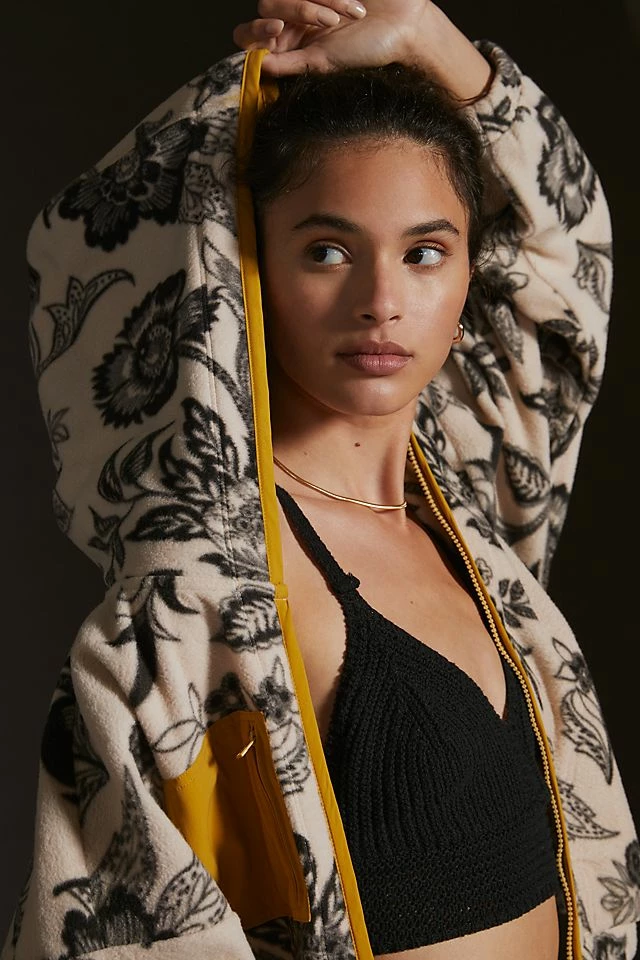 Daily Practice by Anthropologie Fleece Jacket Promo ???? Daily Practice By Anthropologie Fleece Jacket BLACK & WHITE ???? -PAIGE-shop unnamed file 205