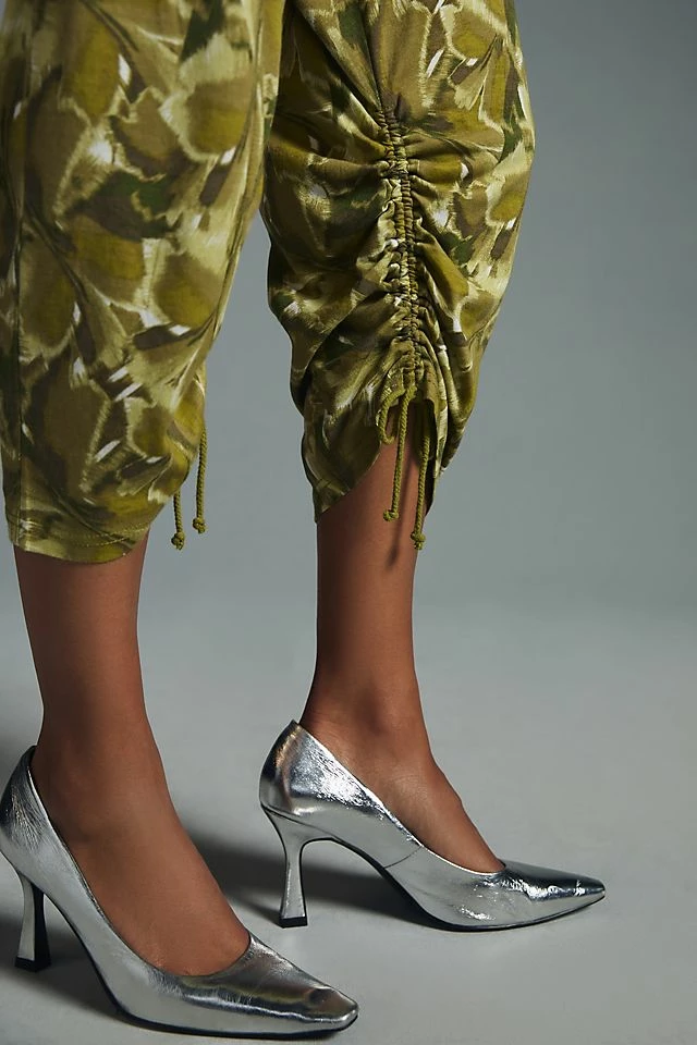 Daily Practice by Anthropologie Arid Crop Pants New ???? Daily Practice By Anthropologie Arid Crop Pants GREEN MOTIF ???? -PAIGE-shop unnamed file 21