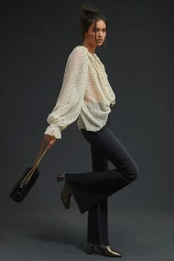 Promo ⭐ Hudson Petite Holly High-Rise Flare ???? Jeans DENIM DARK ???? -PAIGE-shop unnamed file 2131