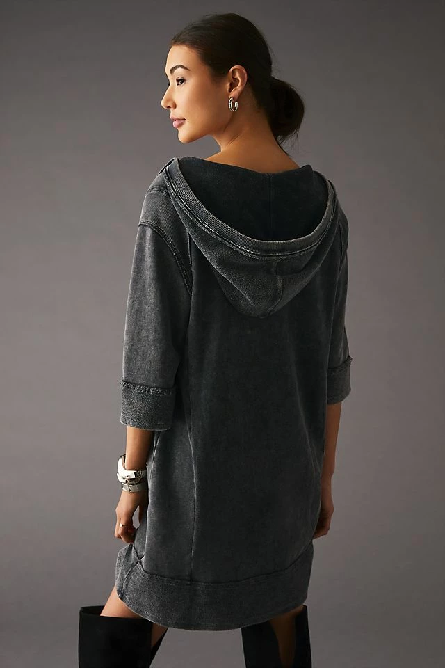 Daily Practice by Anthropologie Sport Hoodie Mini Dress Top 10 ???? Daily Practice By Anthropologie Sport Hoodie Mini ???? Dress BLACK ???? -PAIGE-shop unnamed file 214