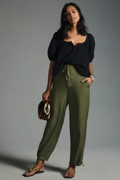 Flash Sale ???? Pilcro Puff-Sleeve Gauze Blouse BLACK ???? 4 Flash Sale ???? Pilcro Puff-Sleeve Gauze Blouse BLACK ???? -PAIGE-shop unnamed file 2169