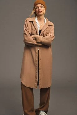Budget ✔️ Pilcro Duster Shacket TAUPE ⭐ -PAIGE-shop unnamed file 2184