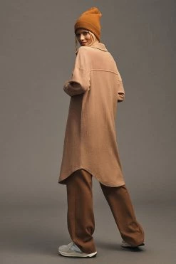 Budget ✔️ Pilcro Duster Shacket TAUPE ⭐ -PAIGE-shop unnamed file 2186