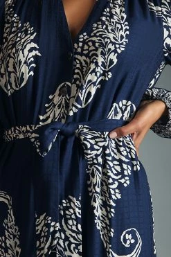 Best deal ???? By Anthropologie Tiered Buttondown ???? Dress NAVY ???? -PAIGE-shop unnamed file 2191