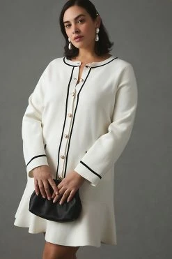 Best Sale ???? Endless Rose Mini Sweater ???? Dress IVORY ???? -PAIGE-shop unnamed file 2205