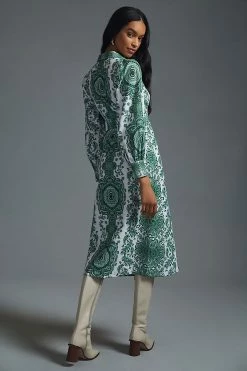 Budget ???? Kachel Printed Maxi ???? Dress GREEN MOTIF ❤️ -PAIGE-shop unnamed file 2230