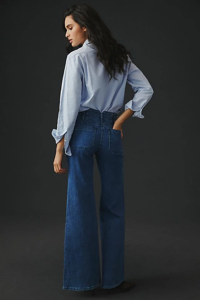 Maeve The Junie High-Rise Flare Pants Deals ❤️ Maeve The Junie High-Rise Flare Pants PISCES WASH ???? -PAIGE-shop unnamed file 2323