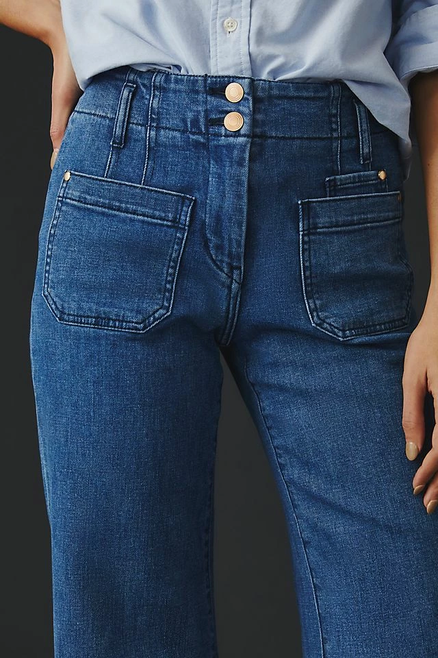 Maeve The Junie High-Rise Flare Pants Deals ❤️ Maeve The Junie High-Rise Flare Pants PISCES WASH ???? -PAIGE-shop unnamed file 2324