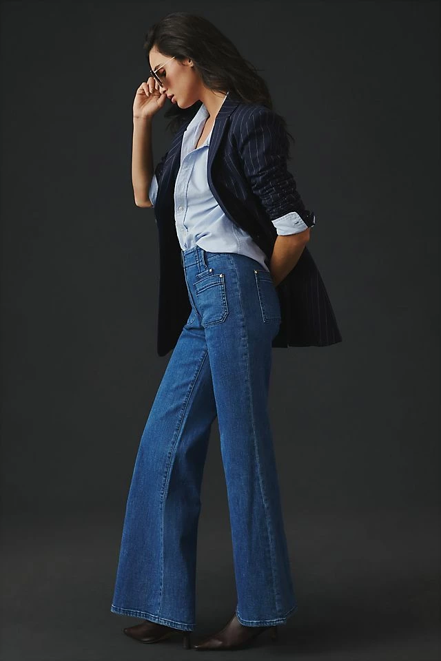 Maeve The Junie High-Rise Flare Pants Deals ❤️ Maeve The Junie High-Rise Flare Pants PISCES WASH ???? -PAIGE-shop unnamed file 2326