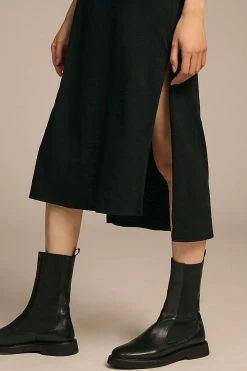 Cheapest ???? By Anthropologie Cotton ???? Dress BLACK ✔️ -PAIGE-shop unnamed file 234