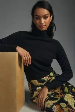 Top 10 ???? Conditions Apply Sweater & ???? Skirt ???? Dress BLACK ✔️ -PAIGE-shop unnamed file 2340