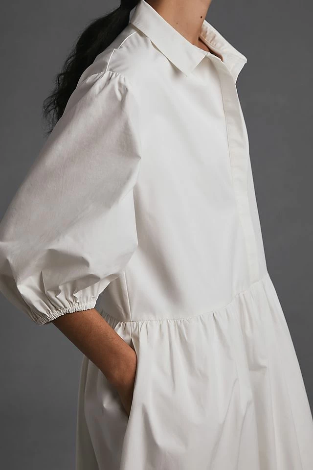 Best deal 🎉 Mare Mare X Anthropologie 👚 Shirt 👗 Dress WHITE 👏 6 Best deal 🎉 Mare Mare X Anthropologie 👚 Shirt 👗 Dress WHITE 👏 - Image 4