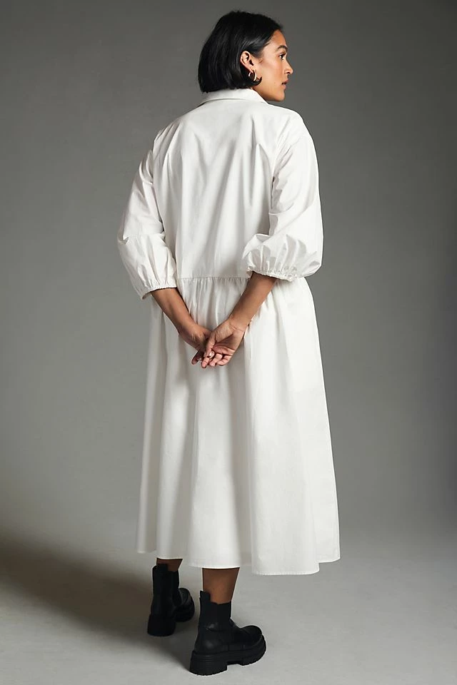 Best deal 🎉 Mare Mare X Anthropologie 👚 Shirt 👗 Dress WHITE 👏 8 Best deal 🎉 Mare Mare X Anthropologie 👚 Shirt 👗 Dress WHITE 👏 - Image 6