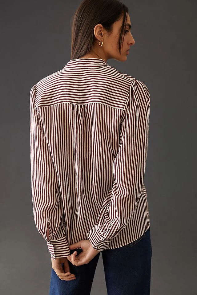 Budget ๐ฅ Maeve Tie-Neck Blouse RED MOTIF โญ 4 Budget ๐ฅ Maeve Tie-Neck Blouse RED MOTIF โญ - Image 2