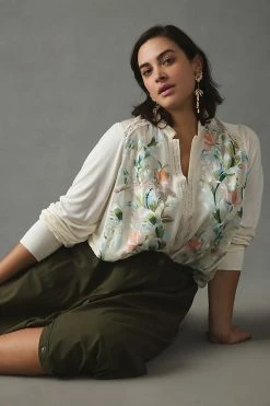 Wholesale ???? Tiny Hartford Embroidered Top IVORY ???? -PAIGE-shop unnamed file 2390