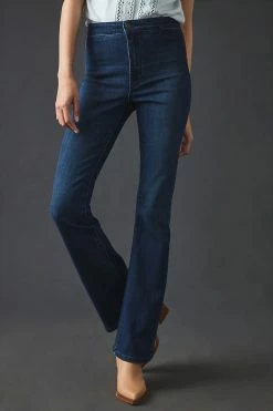 Cheapest ???? Pilcro Pull-On Flare ???? Jeans DENIM DARK ???? -PAIGE-shop unnamed file 2422