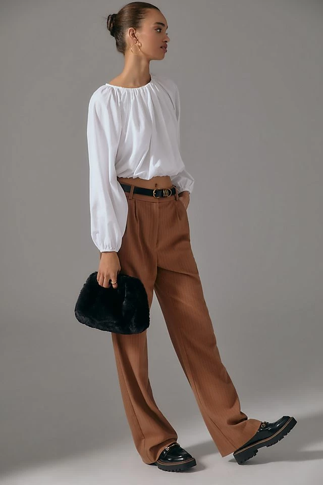 Maeve Poplin Bubble Blouse Buy ???? Maeve Poplin Bubble Blouse WHITE ⌛ -PAIGE-shop unnamed file 2440