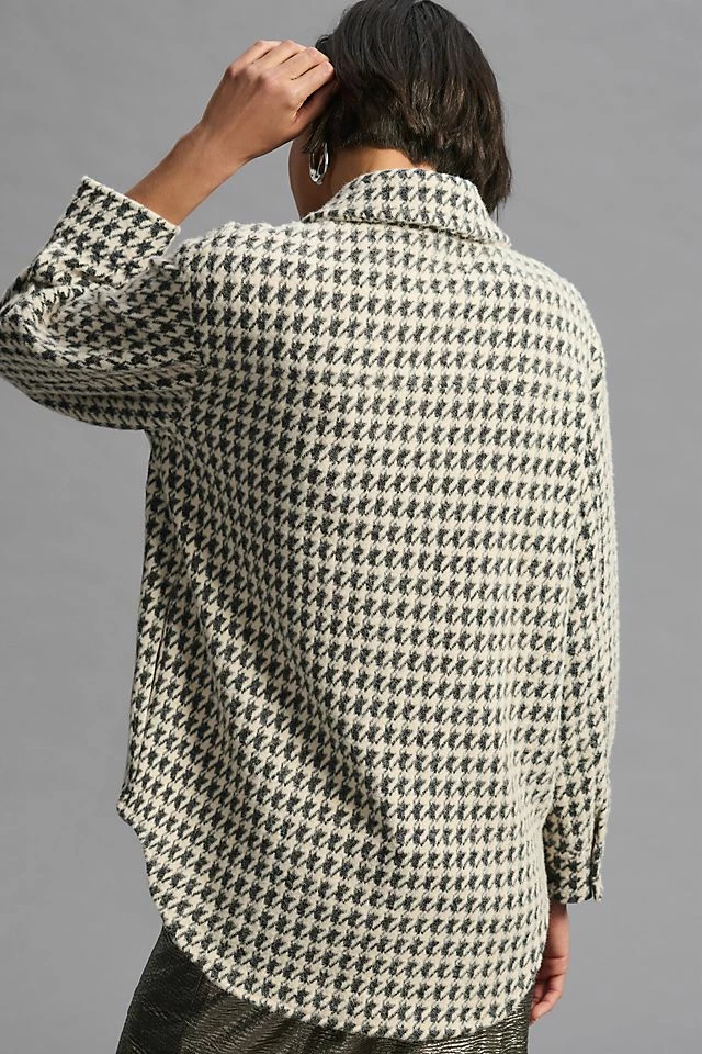 Greylin Knit Shirt Jacket Promo ???? Greylin Knit ???? Shirt Jacket BLACK MOTIF ???? -PAIGE-shop unnamed file 2452