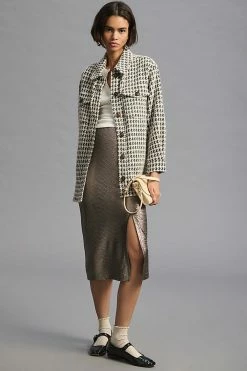 Promo ???? Greylin Knit ???? Shirt Jacket BLACK MOTIF ???? 5 Promo ???? Greylin Knit ???? Shirt Jacket BLACK MOTIF ???? -PAIGE-shop unnamed file 2454