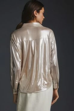 Wholesale ???? By Anthropologie Shine ???? Shirt SAND ???? -PAIGE-shop unnamed file 2487