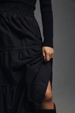 Discount ???? The Somerset Collection By Anthropologie The Somerset Maxi ???? Skirt BLACK ???? -PAIGE-shop unnamed file 2499