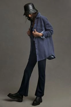 Top 10 ❤️ Sundry Oversized Shacket NAVY ????