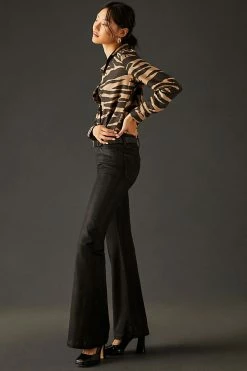 Outlet ???? Paige Genevieve ???? Coated Flare ???? Jeans BLACK ⭐ 5 Outlet ???? Paige Genevieve ???? Coated Flare ???? Jeans BLACK ⭐ -PAIGE-shop unnamed file 2563