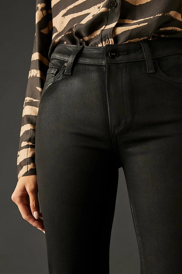 Paige Genevieve Coated Flare Jeans Outlet ???? Paige Genevieve ???? Coated Flare ???? Jeans BLACK ⭐ -PAIGE-shop unnamed file 2564